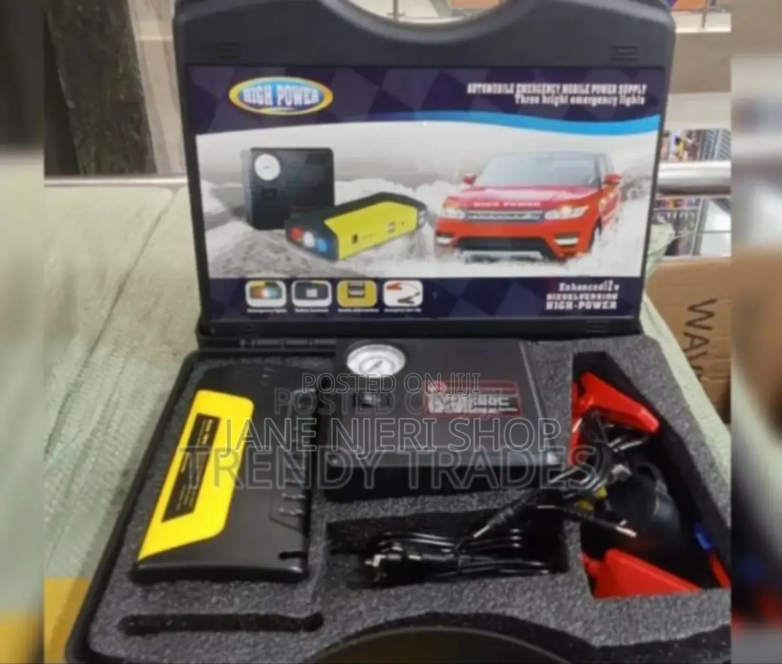 Original Car Jumper Full Kit With Accessories