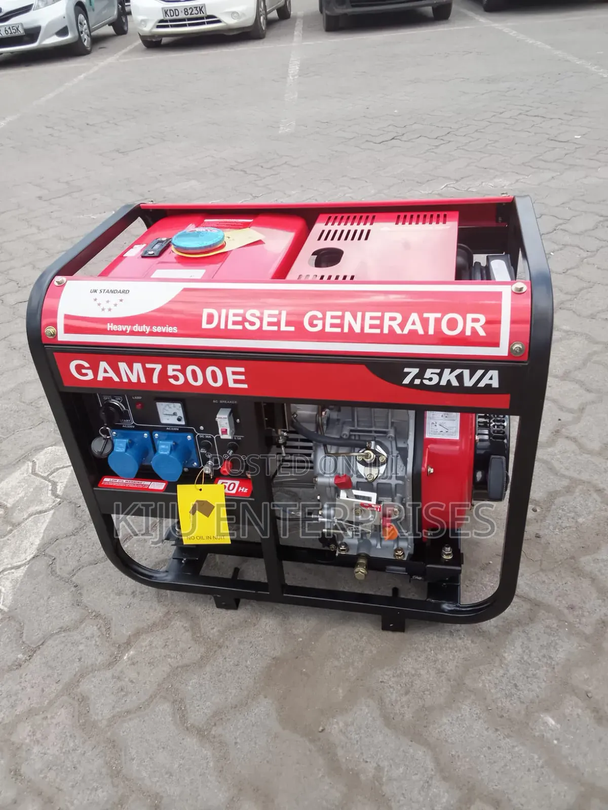 7.5kva Power Generator Machine Kj