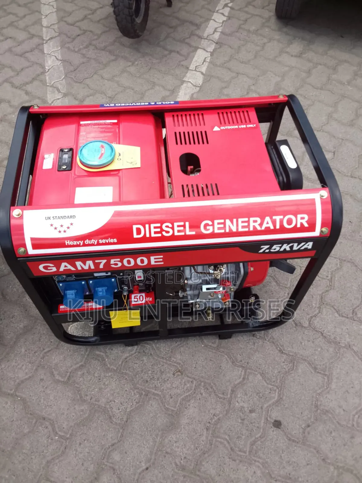 7.5kva Power Generator Machine Kj