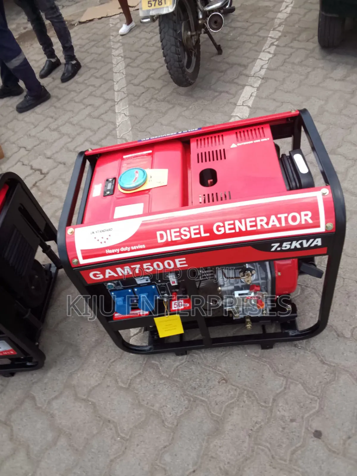 7.5kva Power Generator Machine Kj
