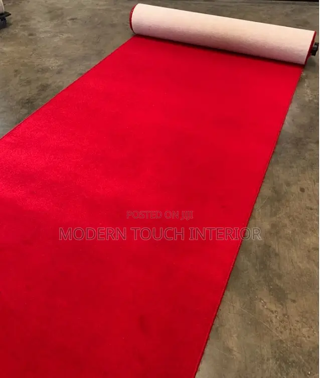 Durable Stylish Red Carpet Runner
