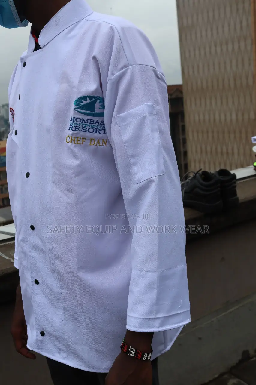 Chef Jacket Stylish Branded (White)