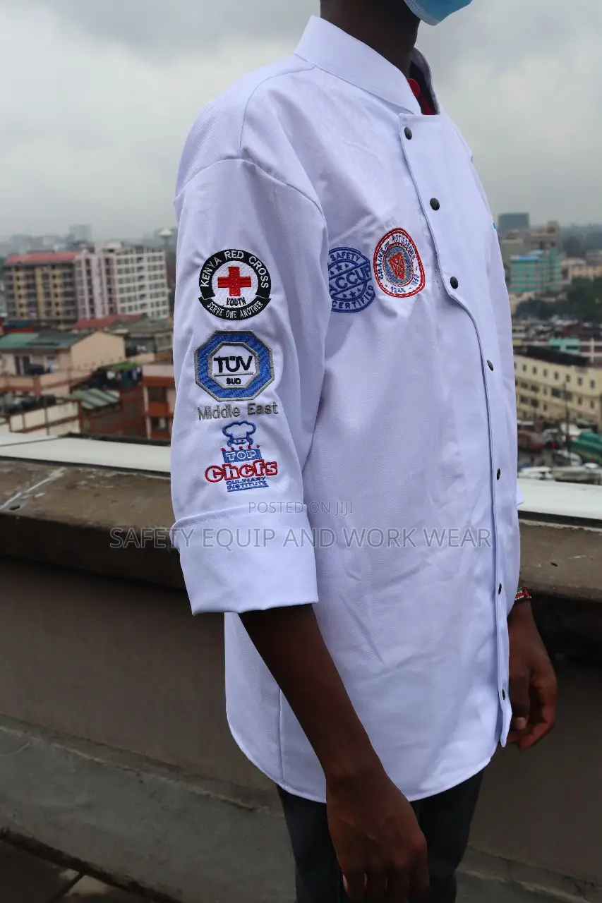 Chef Jacket Stylish Branded (White)