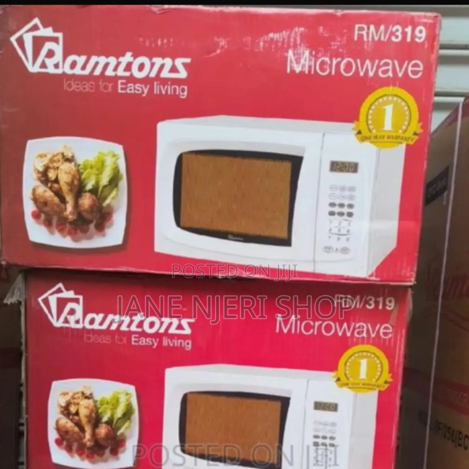 20l Digital Ramtons Microwave