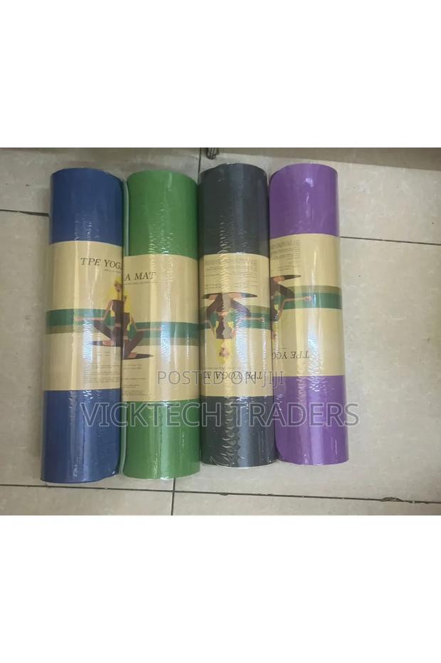Yoga Mats 6mm High Quality Elastic NBR, Standard Size
