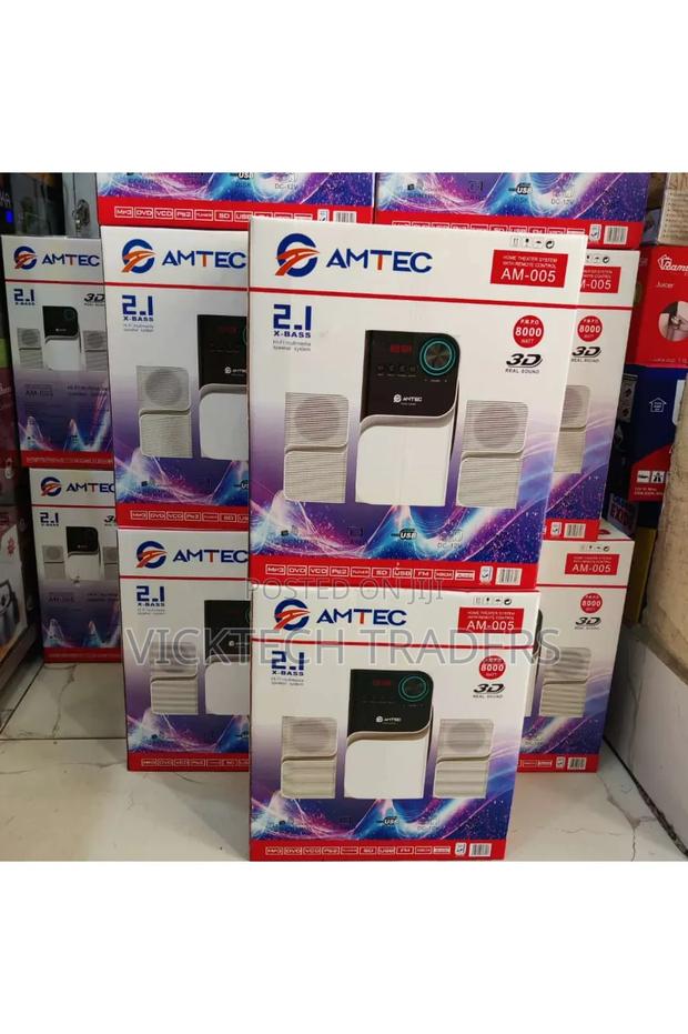 Home Theater Speaker 2.1CH Amtec AM-005