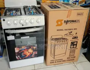 Brand New Sayona Cooker With Electric Oven and Hot Plate