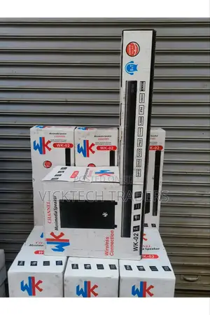 Wk -02 Soundbar Home Theater System With Remote Control
