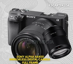 Sony Alpha A6400 Mirrorless Digital Camer