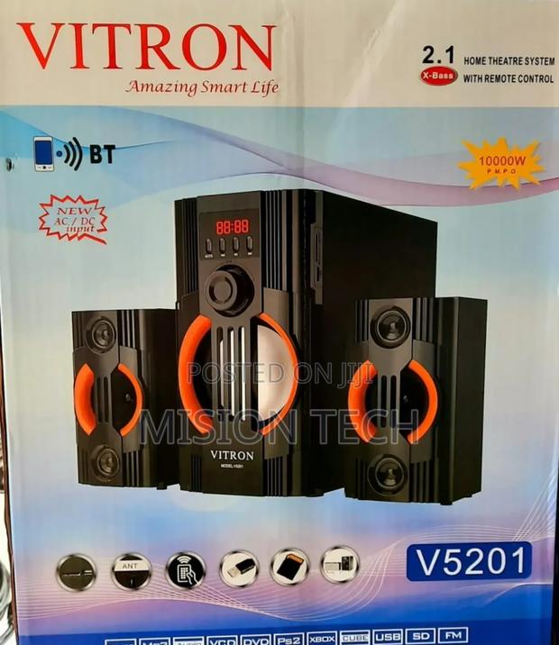 Vitron (V-5201) 2.1 Speaker System Bluetooth 10,000 W - main view