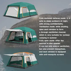 Camping Tent 5 to 10 Sun Waterproof Tent for Camping, Hiking