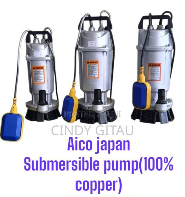 Powerful Aico Japan Submersible Pump 100% Copper 32M - main view
