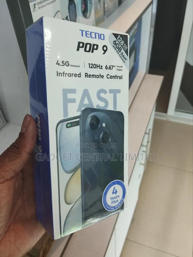 New Tecno Pop 9 64 GB Black - thumbnail 2