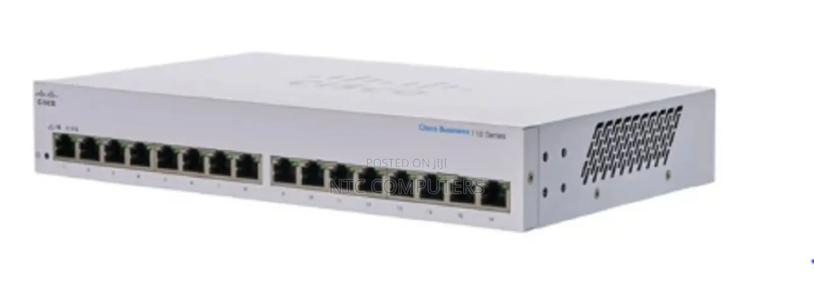 Cisco CBS Unmanaged 16-Port Gigabit Switch Non Poe Cbs110-16t-Uk