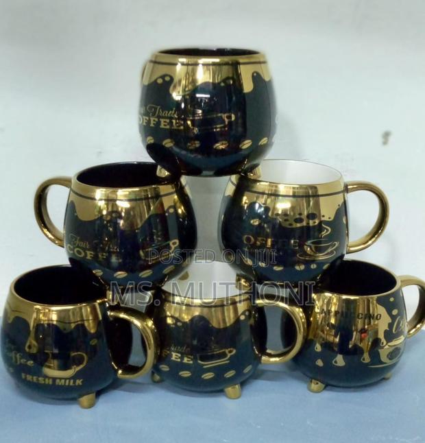 550ml Black Beauty Porcelain Coffee/ Tea Mugs.*