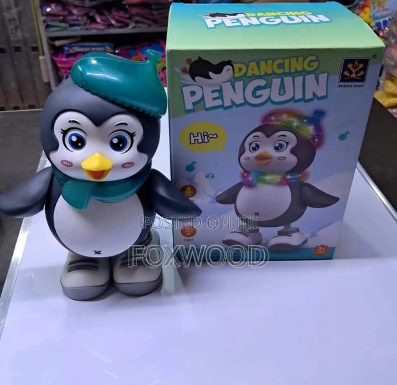 Dancing Penguin and Dancing Kuomi Toy