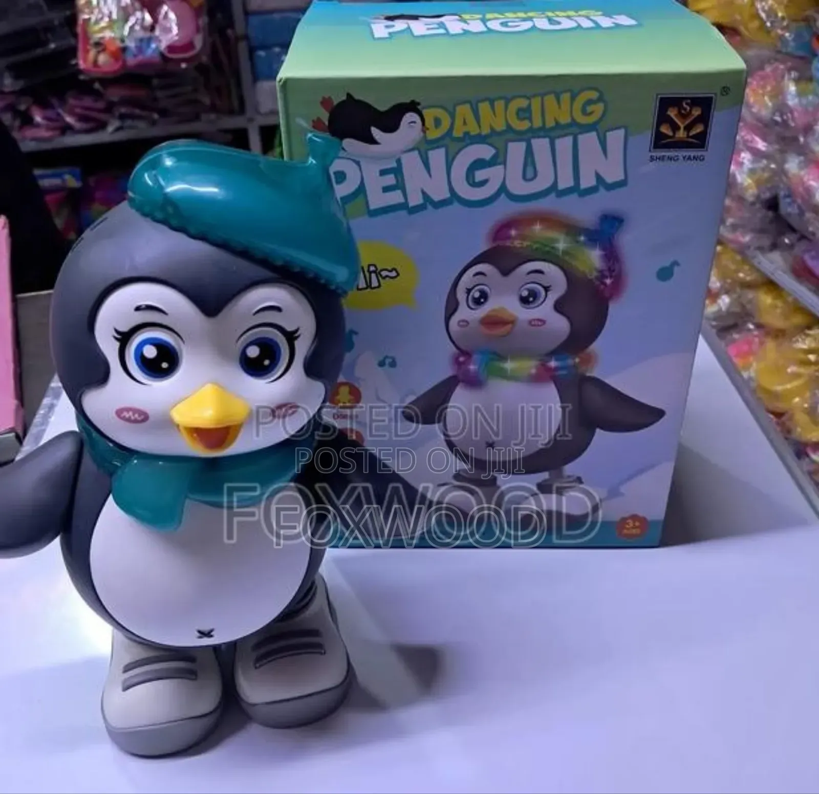Dancing Penguin and Dancing Kuomi Toy