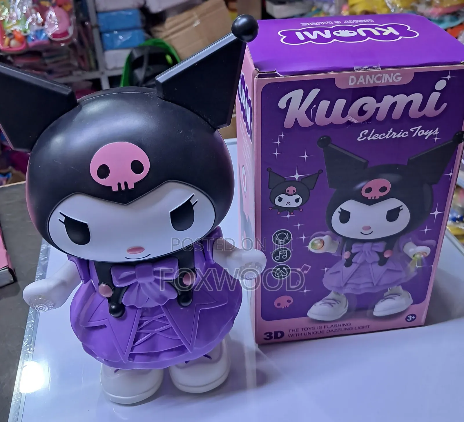 Dancing Penguin and Dancing Kuomi Toy