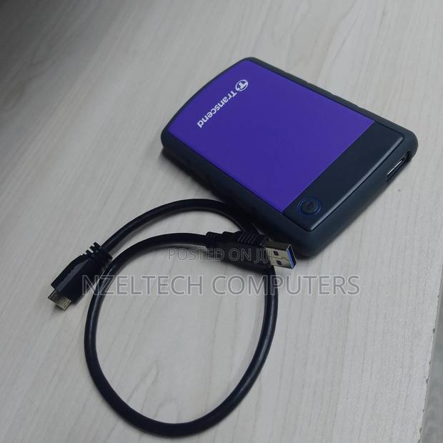 2tb Transcend External Hard Drive Like New - thumbnail 3