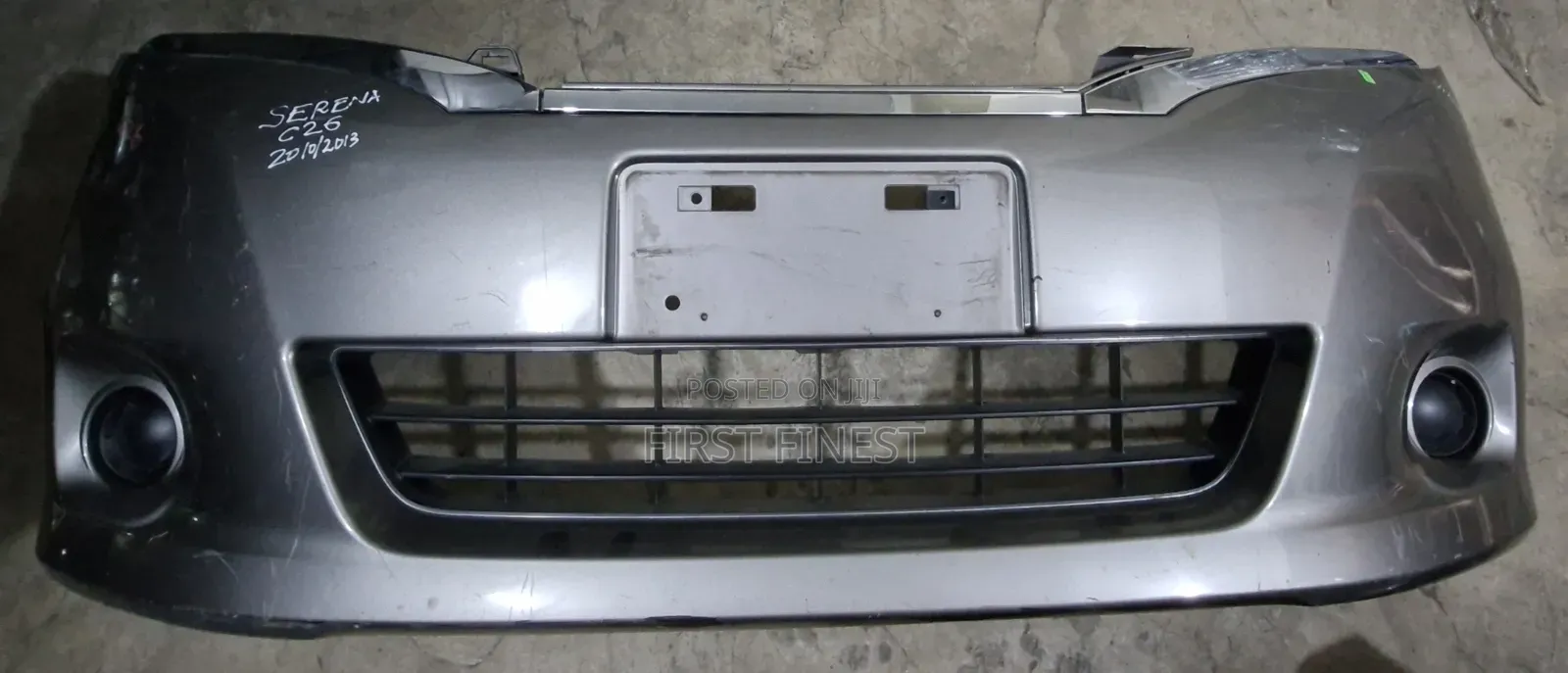 Serena C26 -2012 Front Bumper With Fog Covers