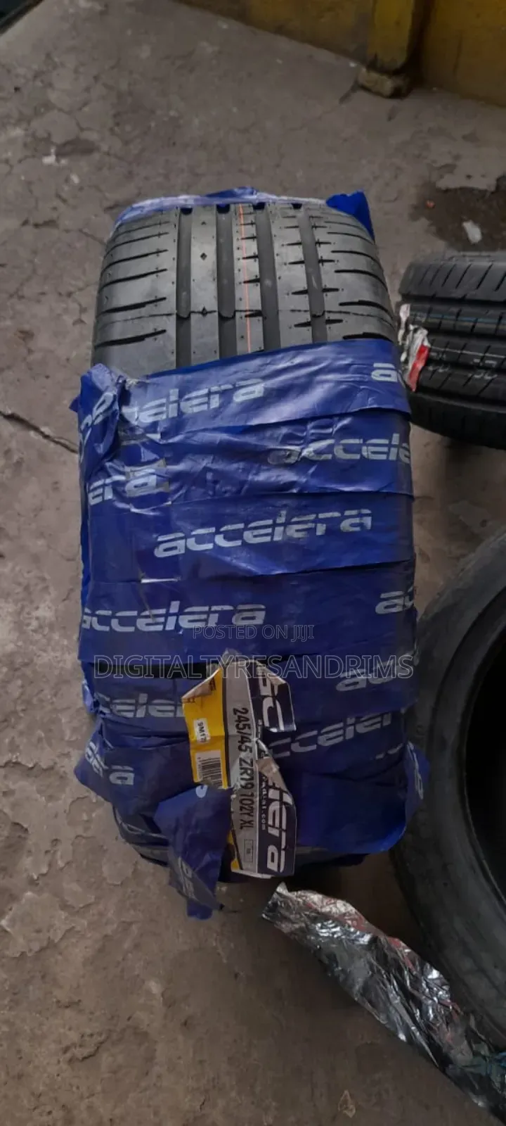 Brand New Accelera Tyres Made in Indonesia Size 245/45r18