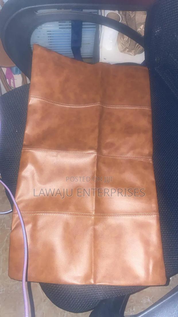 Rectangle Quality Leather Throw Pillow Cover - main view