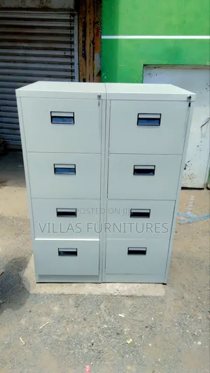 4 Drawer Metallic File Cabinet