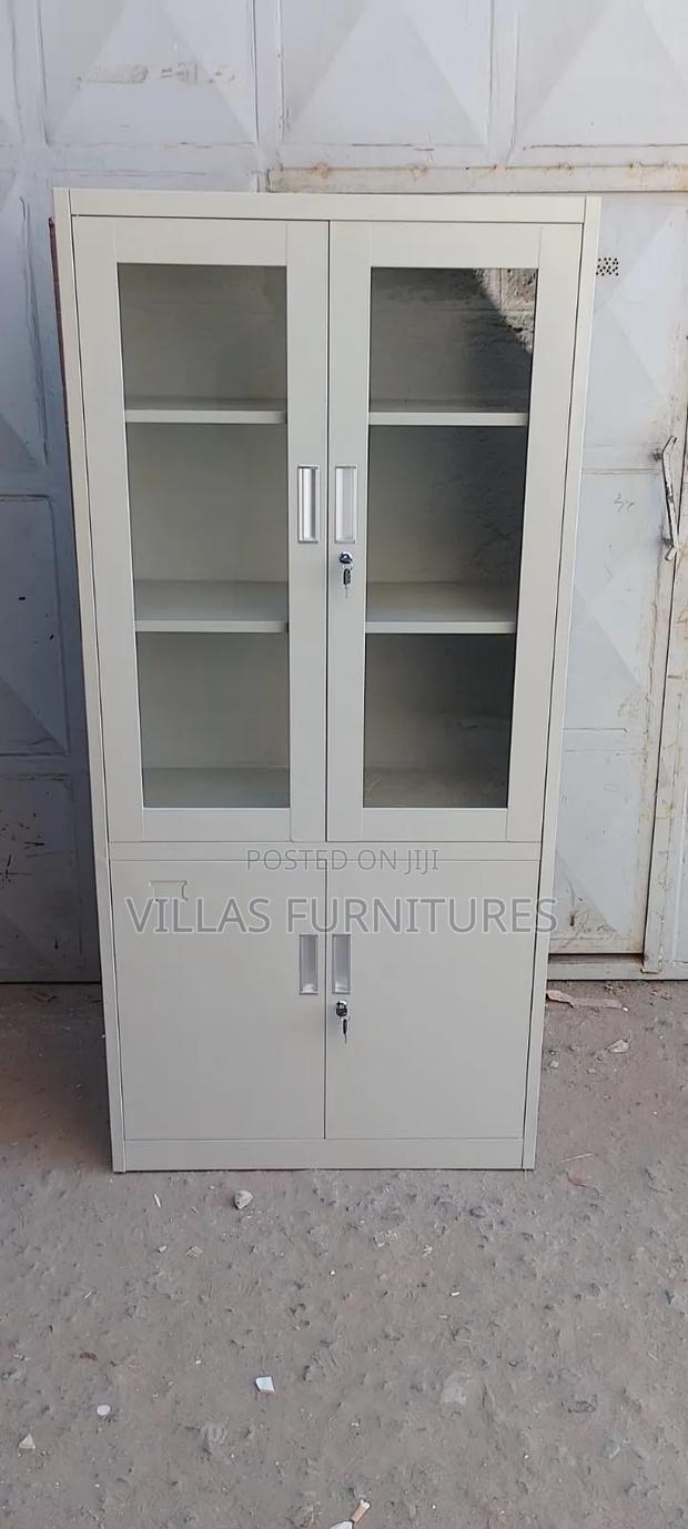 Front Glass Office Cabinet - main view