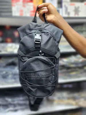 Black Tactical Hydration Bags With Water Bottle