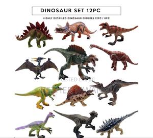 12 Pc Dinosaur Set in Kenya - thumbnail 2