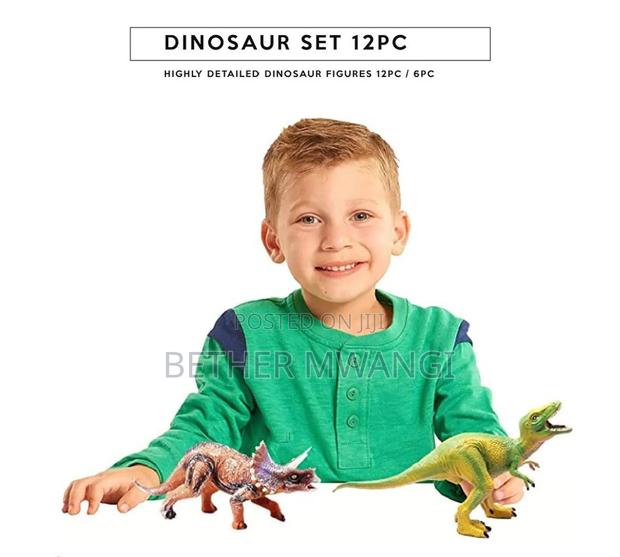 12 Pc Dinosaur Set in Kenya - thumbnail 3