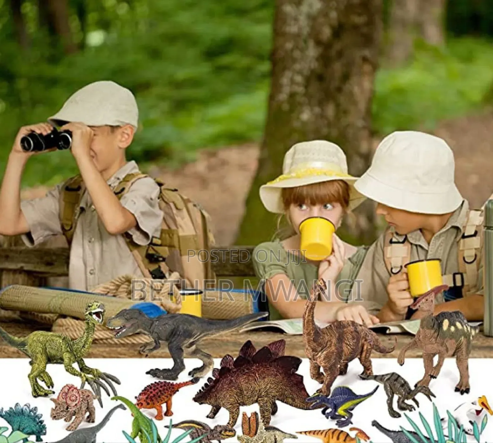 12 Pc Dinosaur Set in Kenya