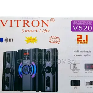 *Vitron Woofer V520 2.1 Home Theater System