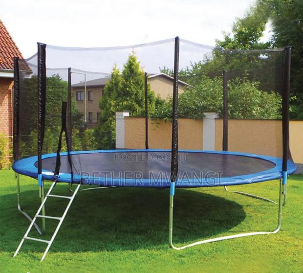Trampoline in Kenya - main view