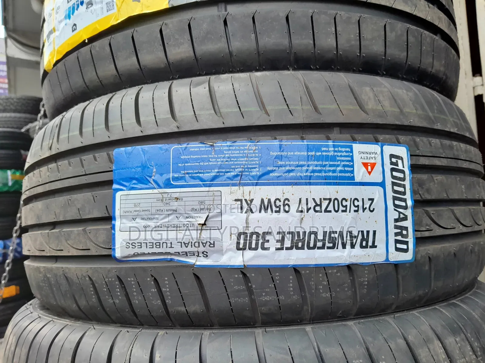 215/50r17 Transforce Tyres Brand New
