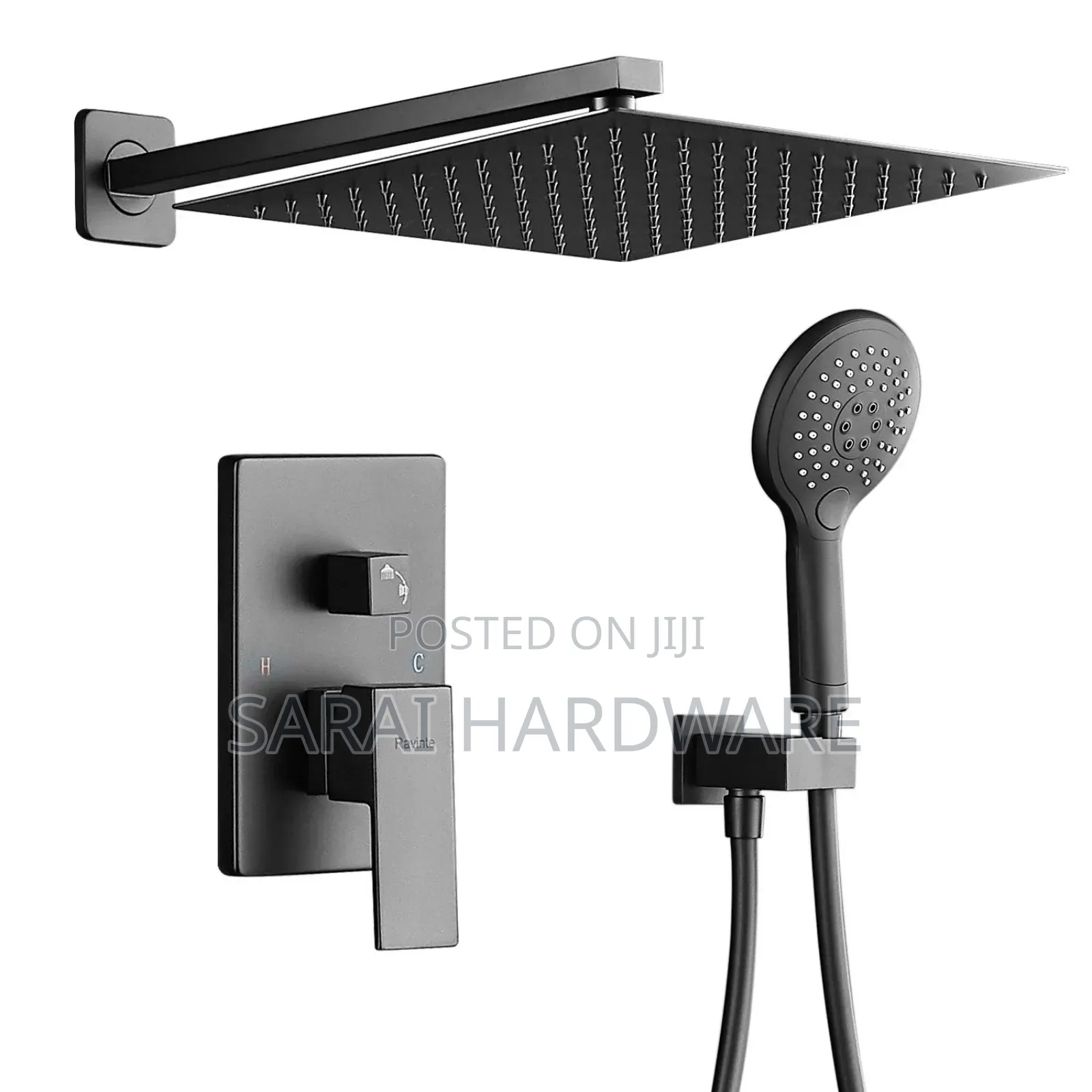 Concealed 5 Way Shower Mixer