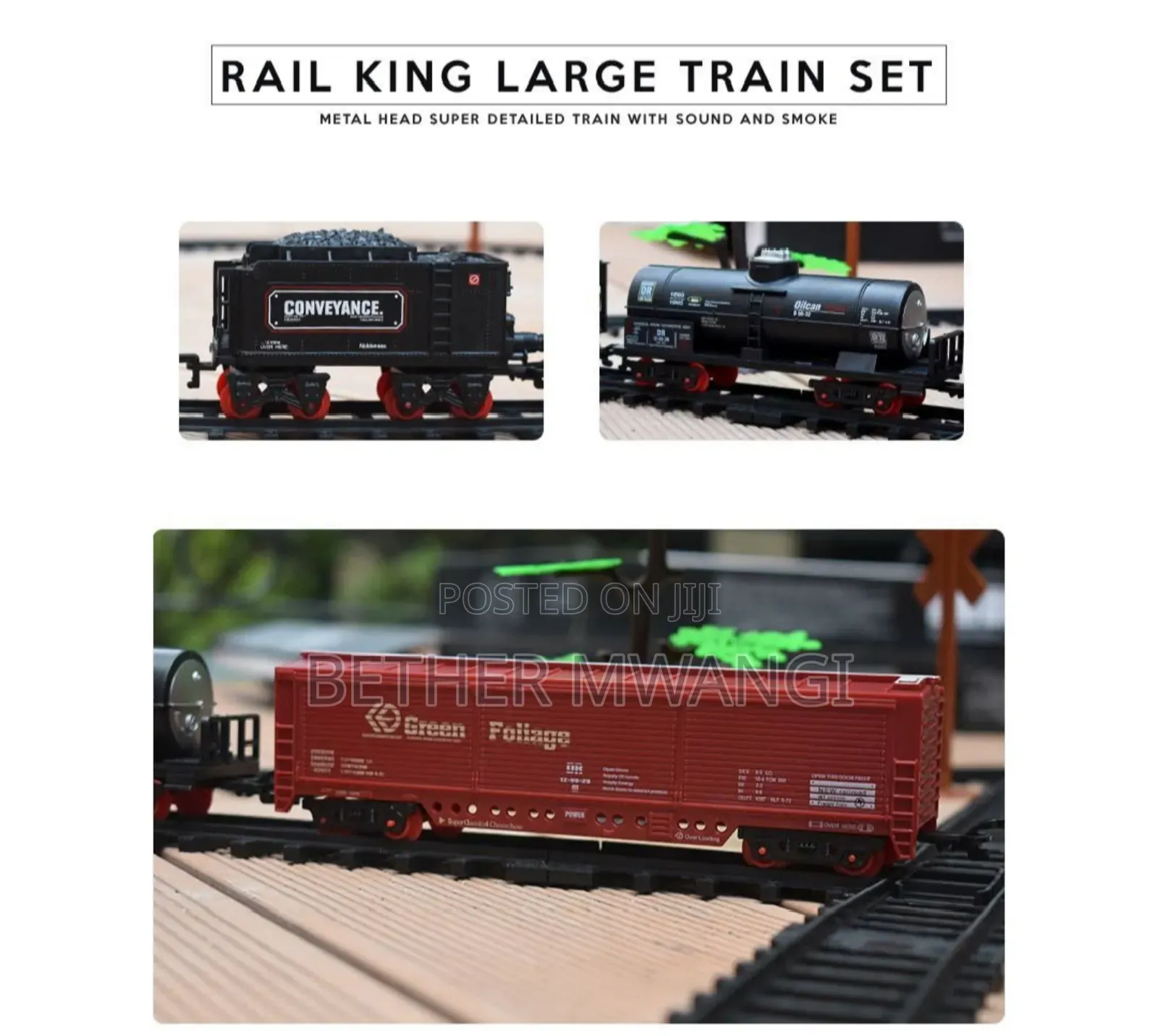 Rail King Large Train Set (Metal Alloy) in Kenya