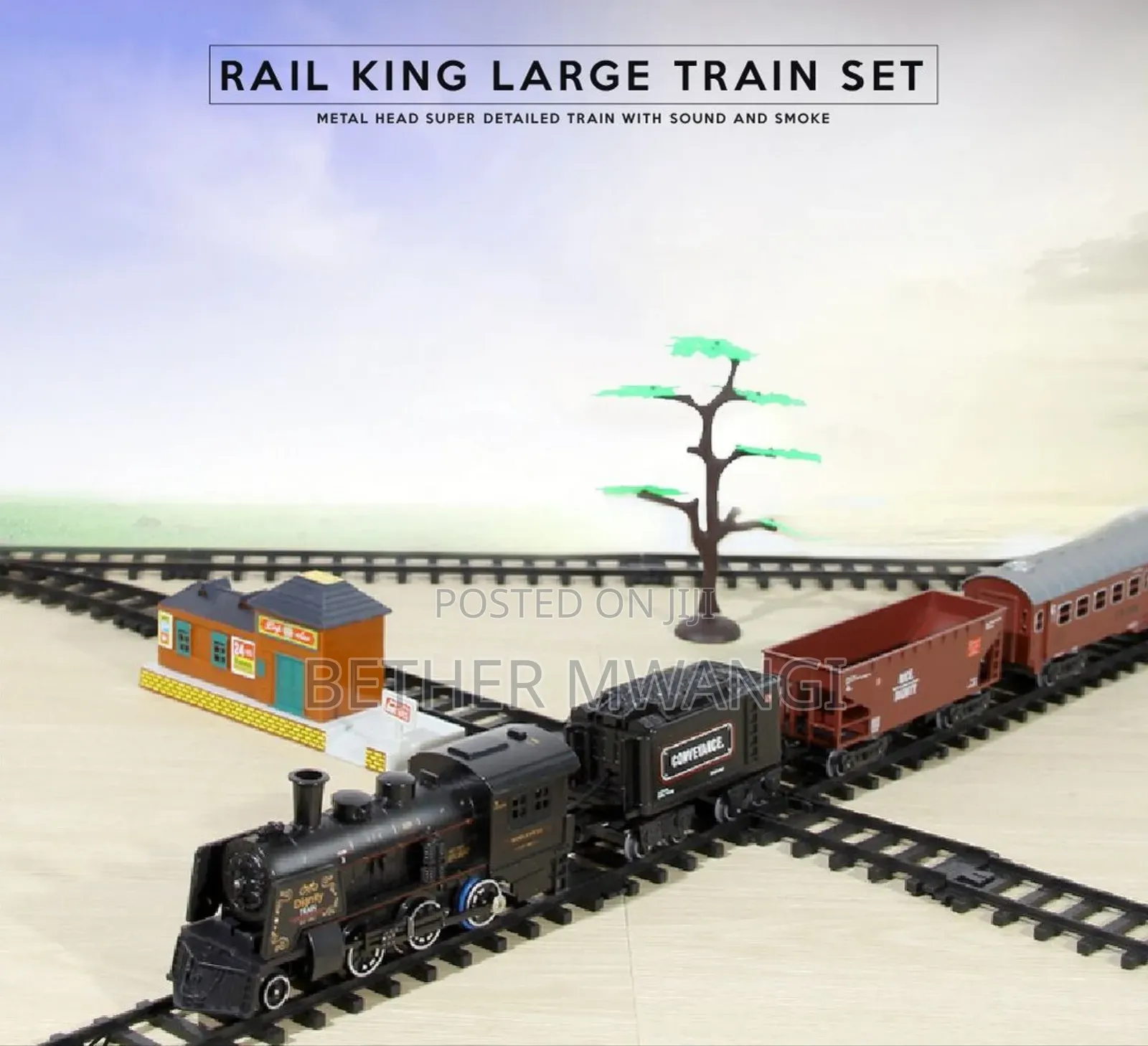 Rail King Large Train Set (Metal Alloy) in Kenya