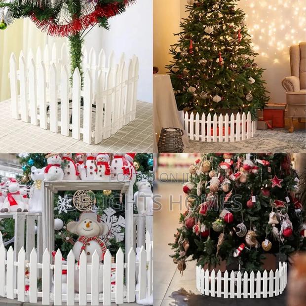 Decorative Christmas Tree Fence _Ev