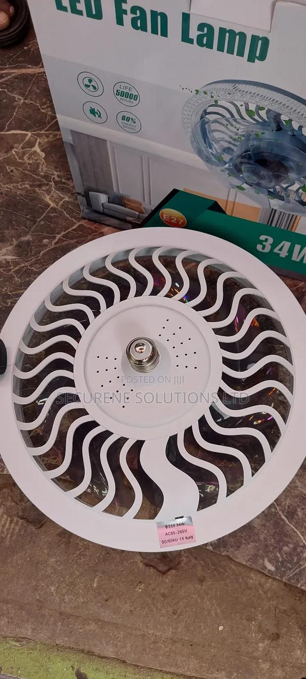 Kd-CLF-34w Led Ceiling Light With Fan Both Daylight and Warm - thumbnail 2