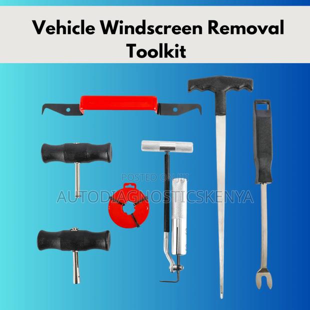 Vehicle Windscreen Removal Tool Set - main view