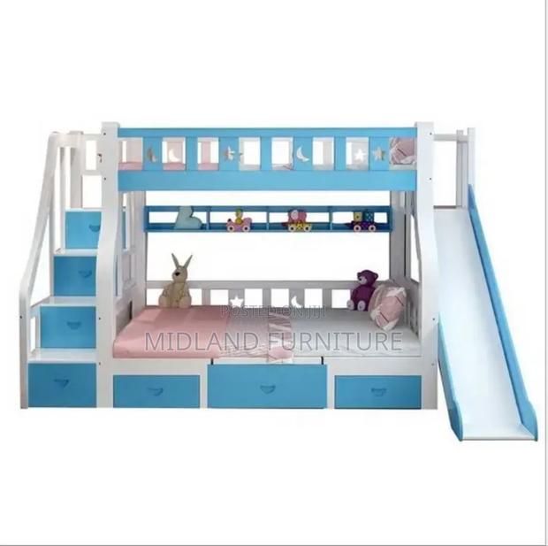 Children Wooden Double Decker Beds - thumbnail 6
