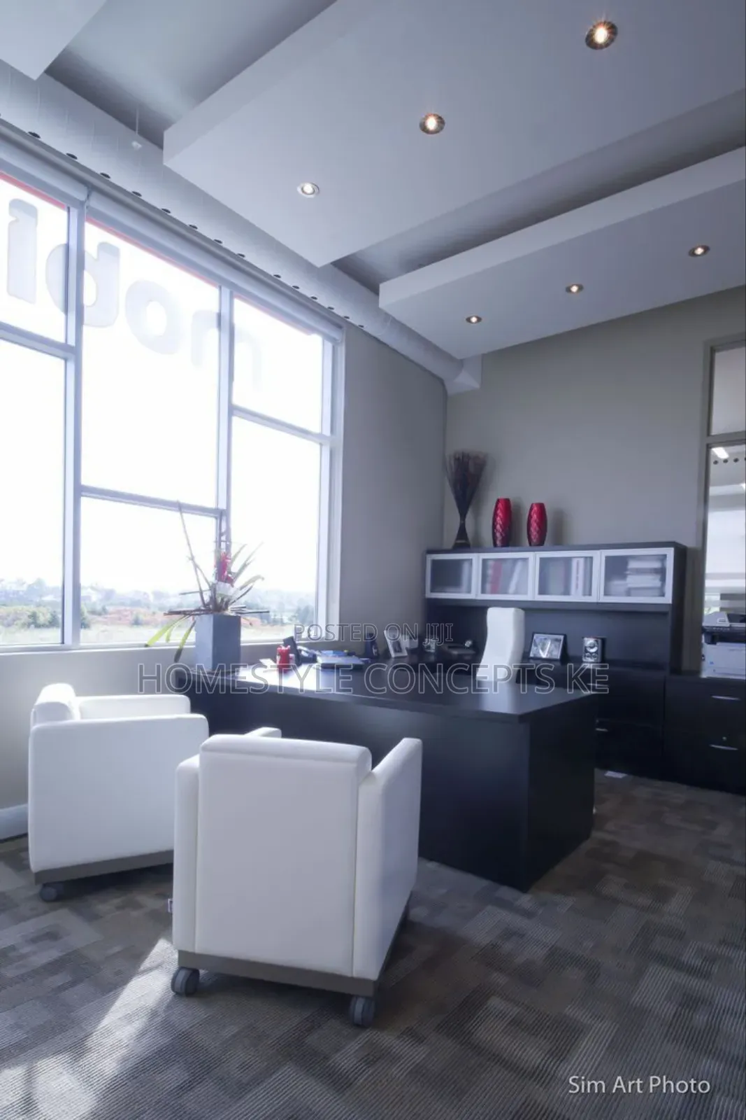 Office Renovation Partition Reception Boardroom Banks Sacco