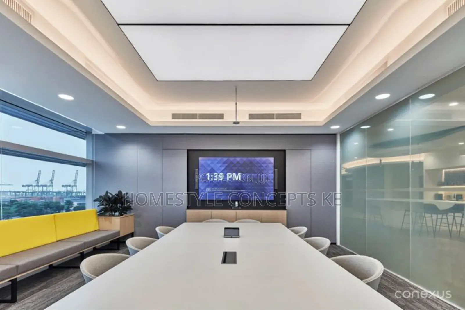 Office Renovation Partition Reception Boardroom Banks Sacco