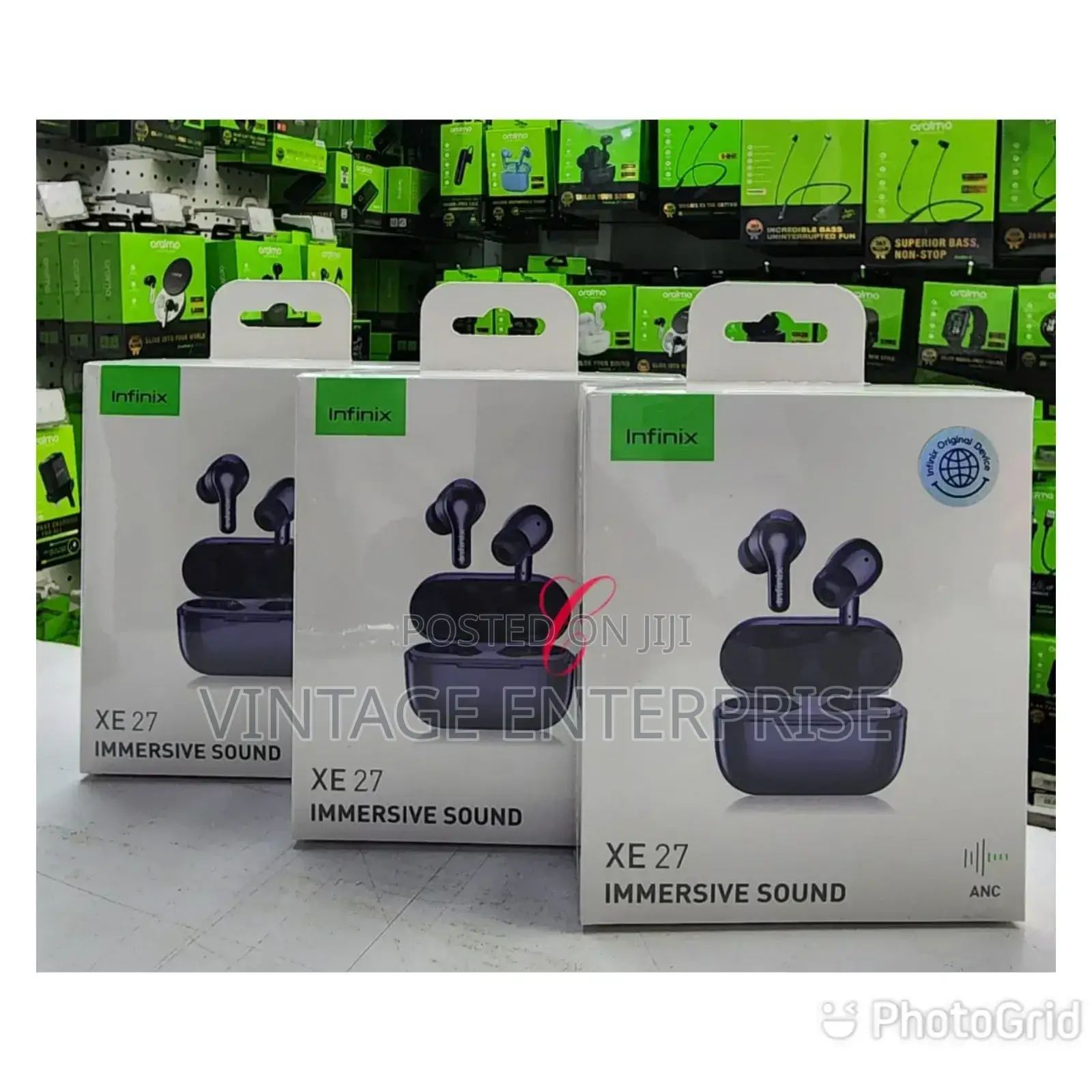 *Infinix XE-27 ANC Immersive Sound Earbuds