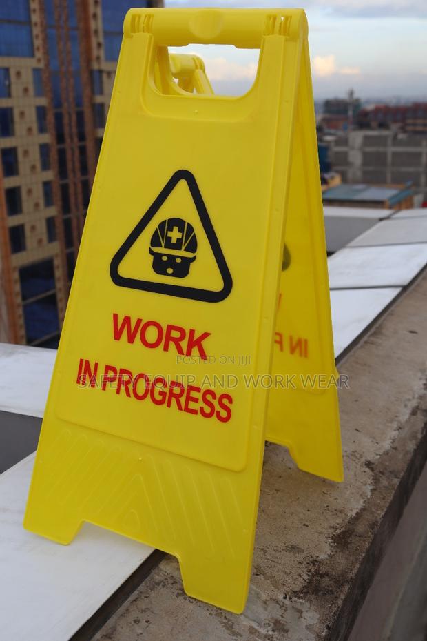 Under Construction Warning Sign - main view