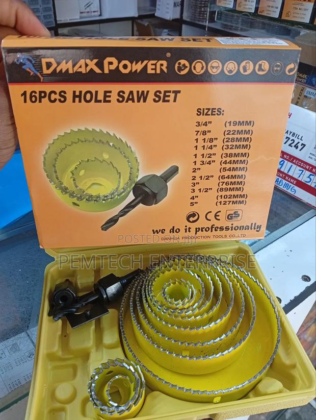 16pcs Hole Saw Set - thumbnail 4