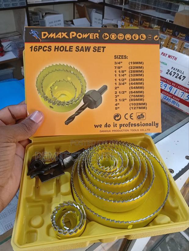 16pcs Hole Saw Set - main view