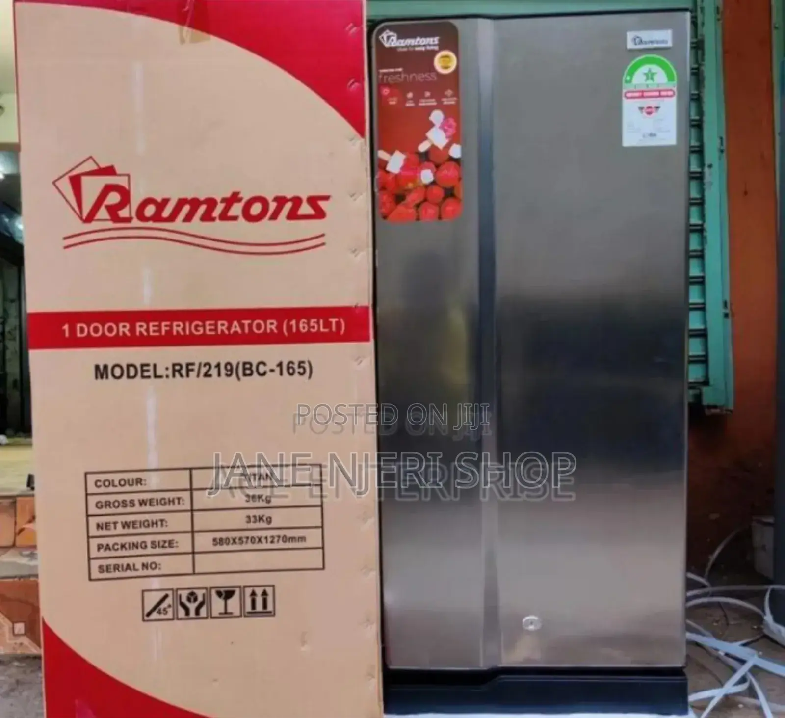 Single Door 165 L Fridge