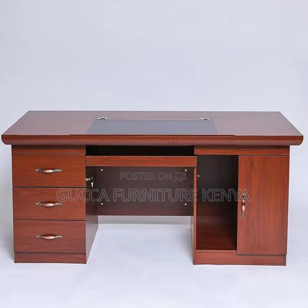 Office Tables:120cm Executive Boss Office Study Desk - thumbnail 4